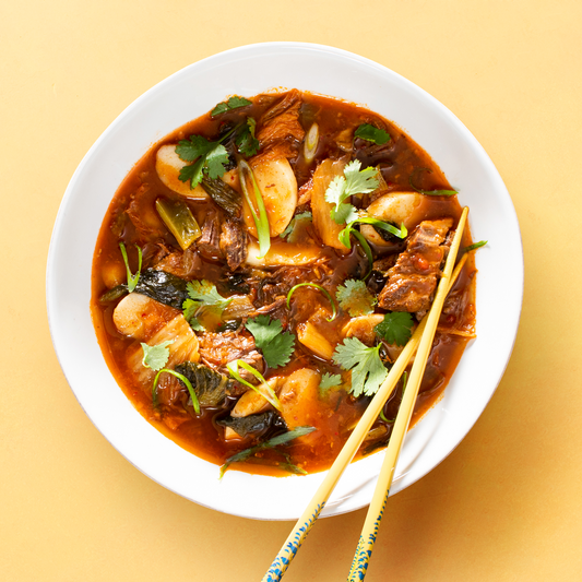 Beef + Kimchi Stew