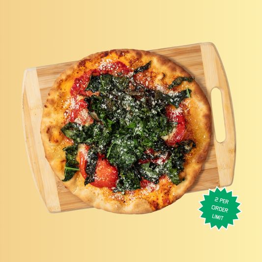 Crispy Kale + Pickled Chile Pizza